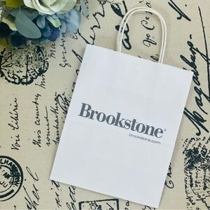 🏷️ FREE with Purchase - Brookstone Gift Bag Shopping Tote